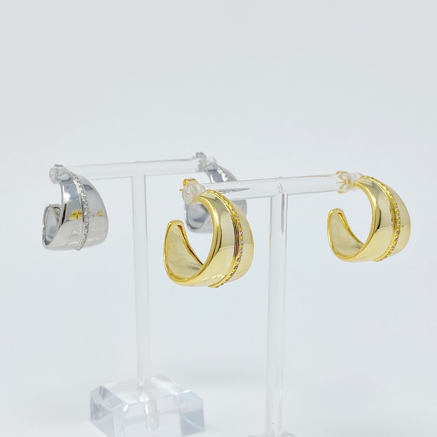 Polished Essential Hoop Earrings