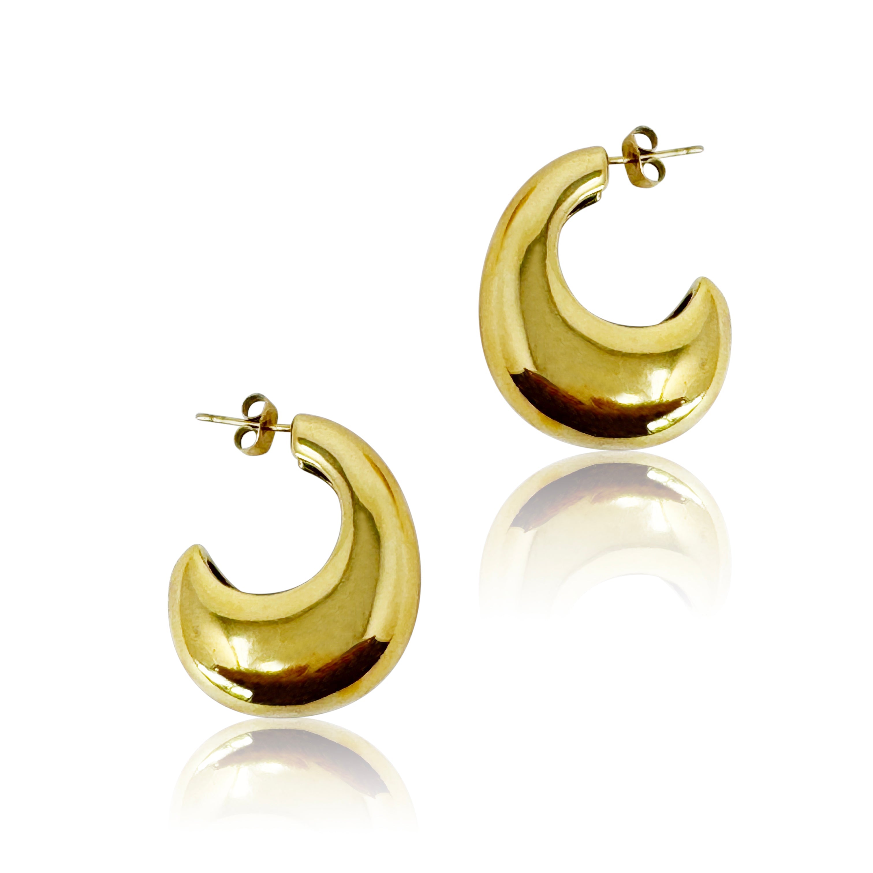 Crescent Halo Hoops