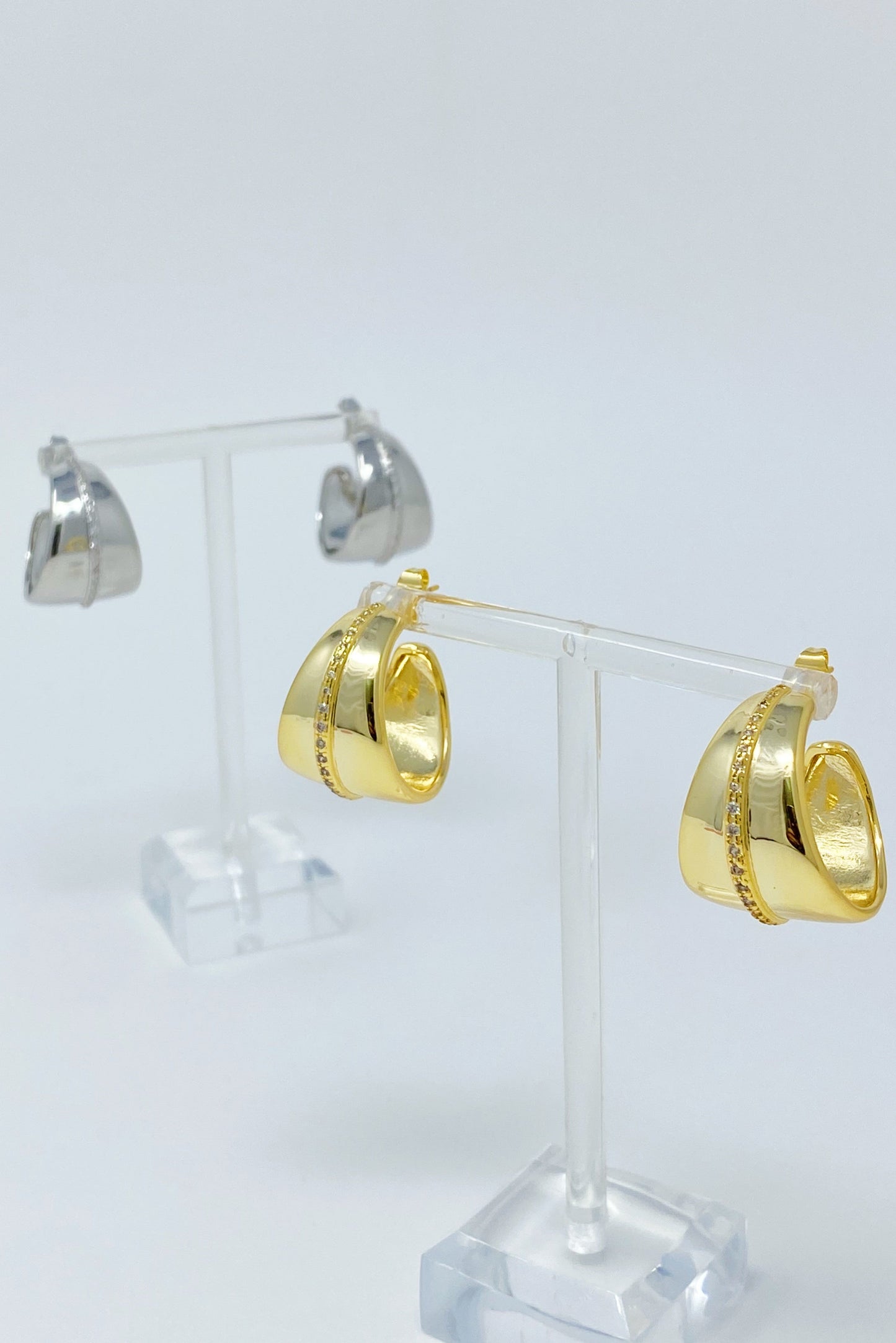 Polished Essential Hoop Earrings