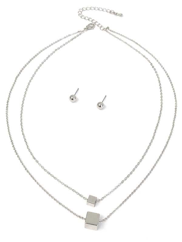 Minimal Double-Layer Necklace