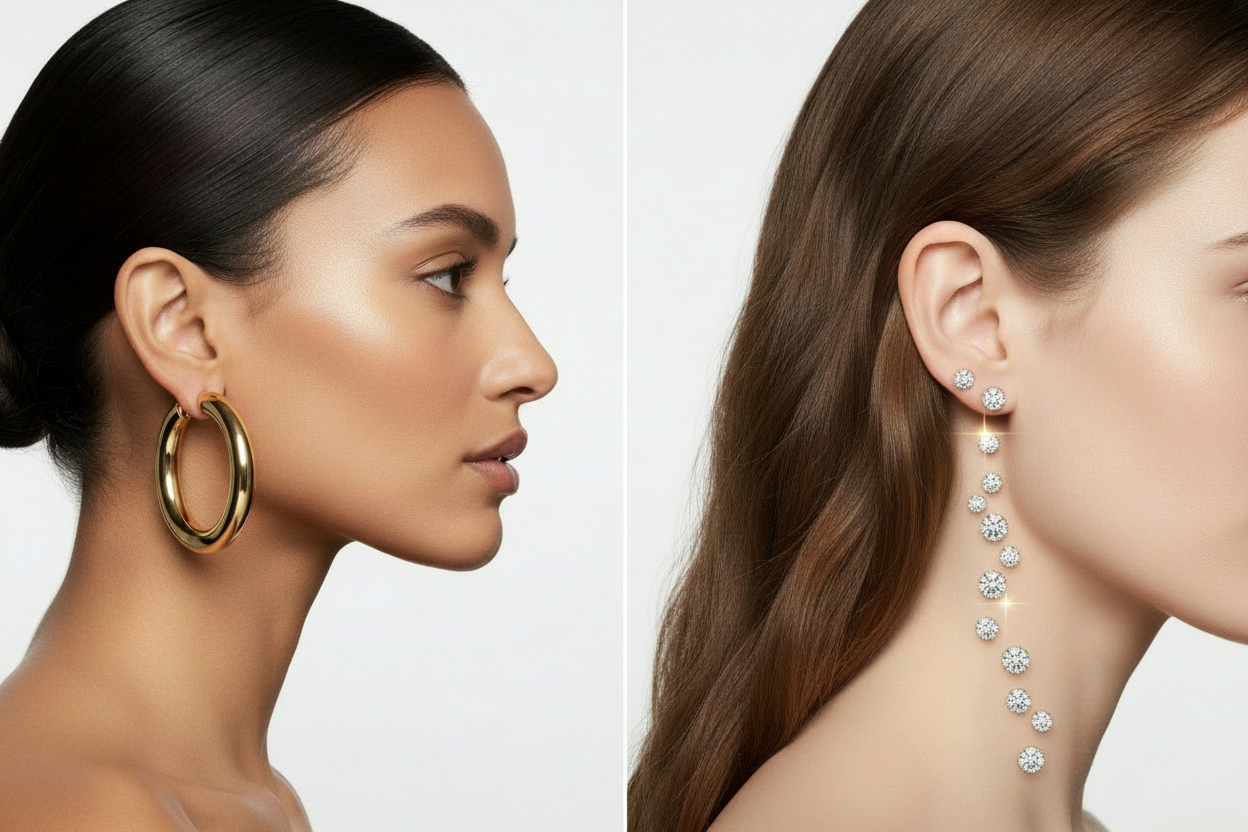 the right hand image - need stud earrings 